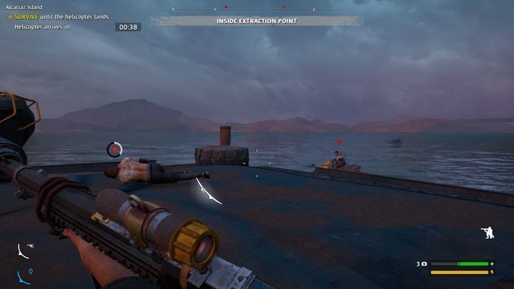 The area around the hill is guarded by bandits on motorbikes - Alcatraz - Expeditions in Far Cry New Dawn - Expeditions - Far Cry New Dawn Guide