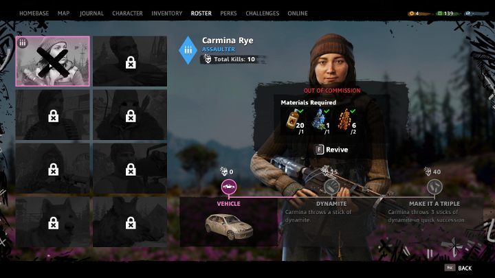 Your companion might die - but remember that it is possible to revive him/her. - Guns for Hire in Far Cry New Dawn - Game basics - Far Cry New Dawn Guide