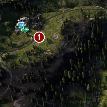 Similarly to the Refinery, the platform from where you can match the photo can be found near the main entrance - A Thousand Words - Far Cry New Dawn Walkthrough - Side Missions - Far Cry New Dawn Guide