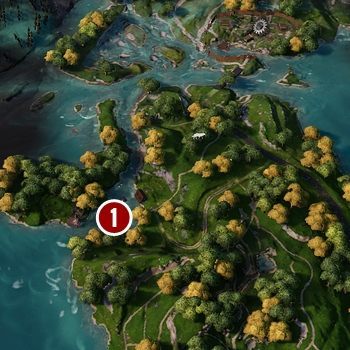 This place can be found on the island through which you travel during the journey to the Children of Eden settlement - A Thousand Words - Far Cry New Dawn Walkthrough - Side Missions - Far Cry New Dawn Guide