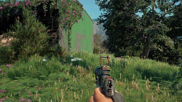 An abandoned camp can be found near the destroyed railway bridge, right next to the river bank - Audiophile - Far Cry New Dawn Walkthrough - Side Missions - Far Cry New Dawn Guide
