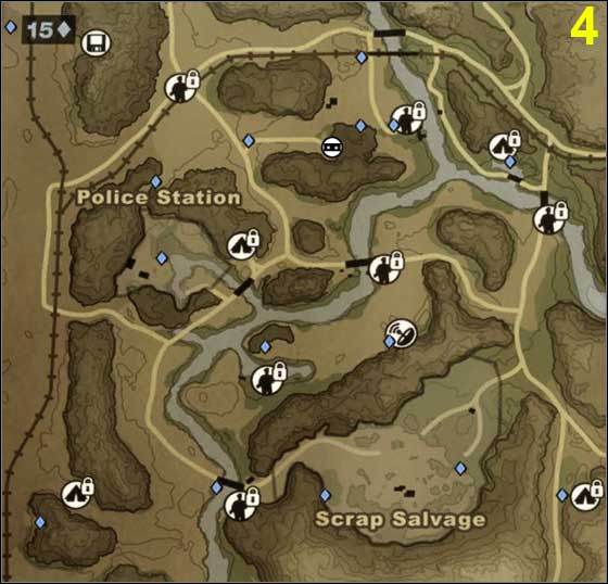 FAR CRY 2 - 1st UFLL MISSION MAPS - MAP 6 