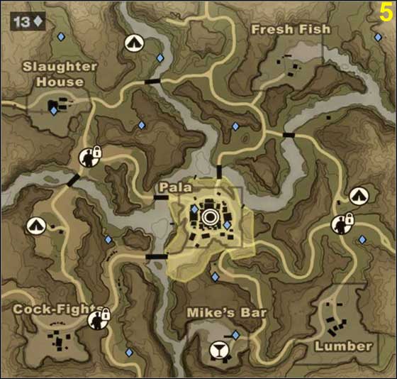 2 - Sectors 4-6 - Leboa-Sako - Far Cry 2 - Game Guide and Walkthrough