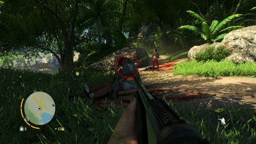 Once you are dumped into water, keep pressing jump, in order to set yourself free - Warrior Rescue Service - Main missions - Far Cry 3 - Game Guide and Walkthrough