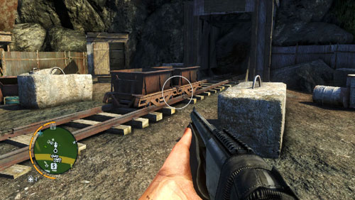 In the marked area, you will face two wagons - The Southern Island - North-western part - Cult Objects - Far Cry 3 - Game Guide and Walkthrough