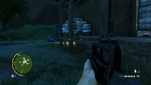 In the marked area, you will find the statuette on the house's porch - The Southern Island - North-eastern part - Cult Objects - Far Cry 3 - Game Guide and Walkthrough