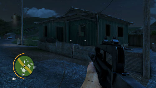 You can find the statuette inside the house shown in the screenshot, in the area marked as number eleven - The Southern Island - South-western part - Cult Objects - Far Cry 3 - Game Guide and Walkthrough