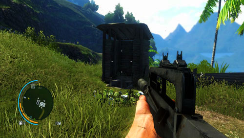 Follow the path to reach the area marked as number one - The Southern Island - North-western part - Letters of the Lost - Far Cry 3 - Game Guide and Walkthrough