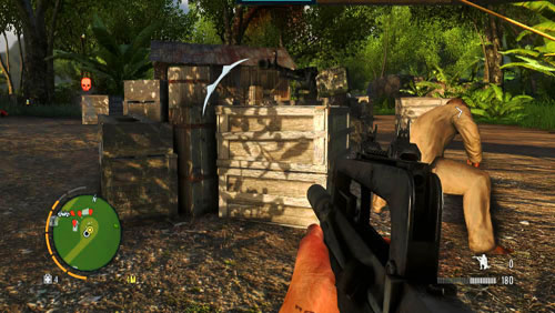 Net to the plane, there is a turret that you should make use of in case of problems - Fly South - Main missions - Far Cry 3 - Game Guide and Walkthrough