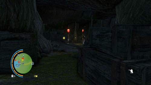 When he reaches the area shown in the screenshot, wait for the other guard to go lower - Doppelganger - Main missions - Far Cry 3 - Game Guide and Walkthrough