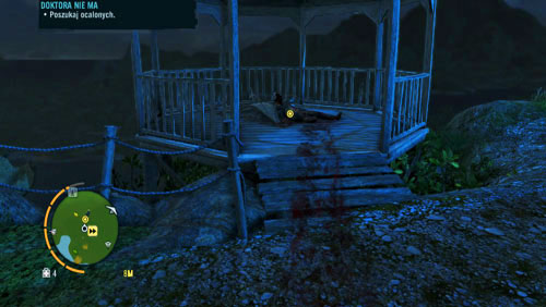 After the cutscene, approach the flaming estate that belongs to dr - The Doctor Is Out - Main missions - Far Cry 3 - Game Guide and Walkthrough