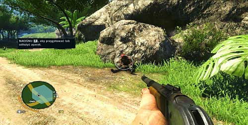 The last corpse is leaning against rocks at the roadside - Faces of Death - Plot missions - Far Cry 3 - Game Guide and Walkthrough
