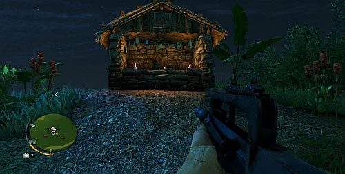 You need to detach from the zip line in the right moment, so that you land on the hillock under, where there is the statuette (more, or less halfway down the zip line) - The Northern Island - North-eastern part - Cult Objects - Far Cry 3 - Game Guide and Walkthrough