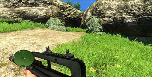 At the end of the path, there is the passage shown in the screenshot, which you need to go through - The Northern Island - South-eastern part - Cult Objects - Far Cry 3 - Game Guide and Walkthrough