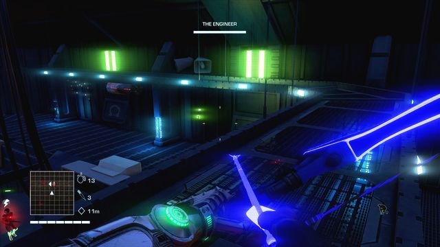 On the other side of the room you'll find an alarm switch - 3 - Punch it - Main missions - Far Cry 3: Blood Dragon - Game Guide and Walkthrough