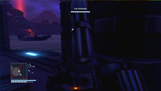 You'll be attacked both by foot soldiers (with heavy among them) and boats with stationary guns - 3 - Punch it - Main missions - Far Cry 3: Blood Dragon - Game Guide and Walkthrough