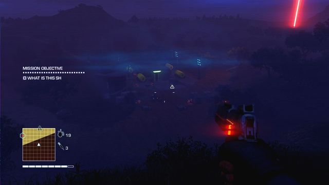 Use the fast travel and move to the garrison #1 - 4 - What is this shit? - Main missions - Far Cry 3: Blood Dragon - Game Guide and Walkthrough