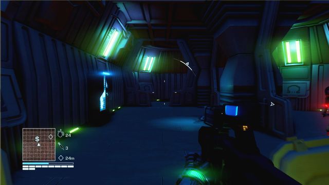 Once the door is open, head towards the objective marker - 5 - I don't deal with psychos. I put'em away - Main missions - Far Cry 3: Blood Dragon - Game Guide and Walkthrough