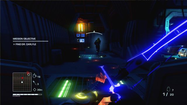 Turn right and prepare for the next wave of enemies coming from the inside of the complex - 5 - I don't deal with psychos. I put'em away - Main missions - Far Cry 3: Blood Dragon - Game Guide and Walkthrough