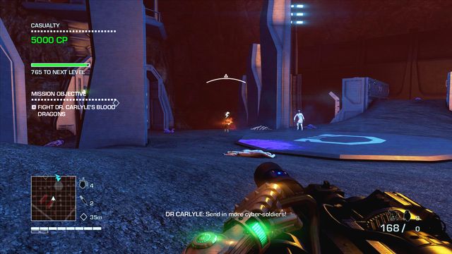 After killing dragons hunt for the soldiers - 5 - I don't deal with psychos. I put'em away - Main missions - Far Cry 3: Blood Dragon - Game Guide and Walkthrough