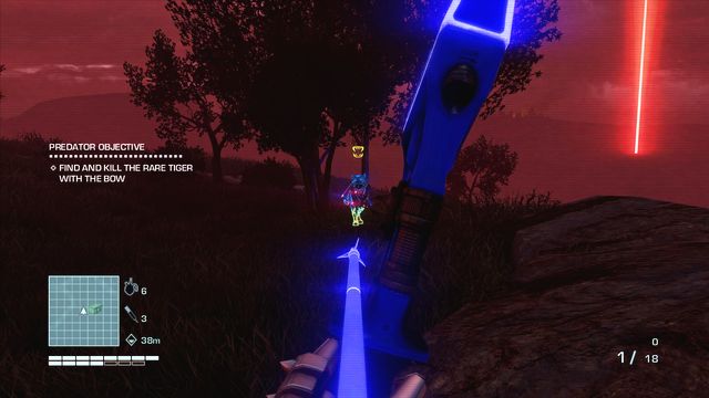 Climb up the hill and look around for the rare tiger (it glows in blue) - Tiger fist - Side missions - Predator's path - Far Cry 3: Blood Dragon - Game Guide and Walkthrough