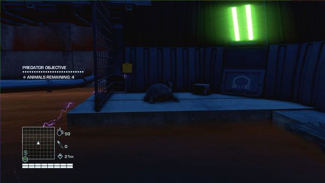 Enter the pipe on the right side of the corridor - Turtle killer - Side missions - Predator's path - Far Cry 3: Blood Dragon - Game Guide and Walkthrough