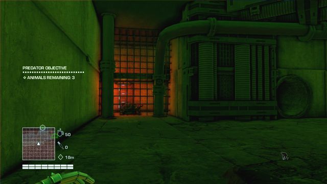 Return to the corridor and head to the pipe in the opposite wall - Turtle killer - Side missions - Predator's path - Far Cry 3: Blood Dragon - Game Guide and Walkthrough