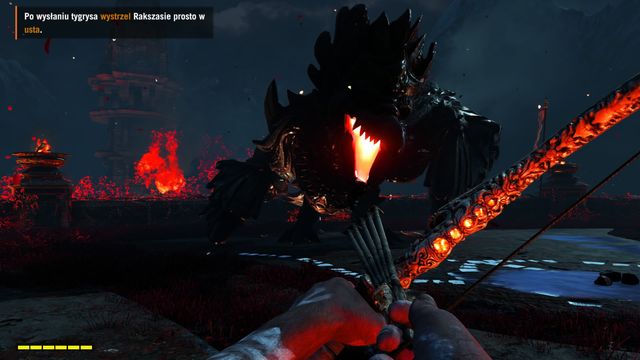 The tigers attack will give you a moment for hitting Rakshasa straight in the mouth. - The Unpainted Future - Side quests - Shangri-La - Far Cry 4 - Game Guide and Walkthrough