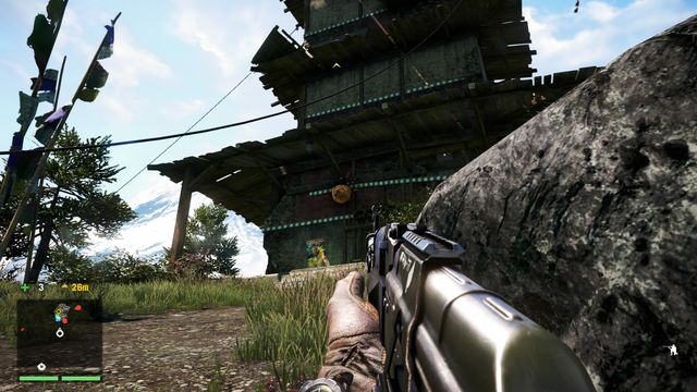 By destroying the beehive you will enrage a local bees which will attack your enemy nearby. - Propaganda Machine - Main Quests - Far Cry 4 - Game Guide and Walkthrough