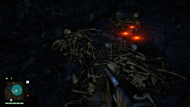 The mask is located inside the cave, in the right part - Northern and north-eastern Kyrat - Yalungas Masks - Far Cry 4 - Game Guide and Walkthrough