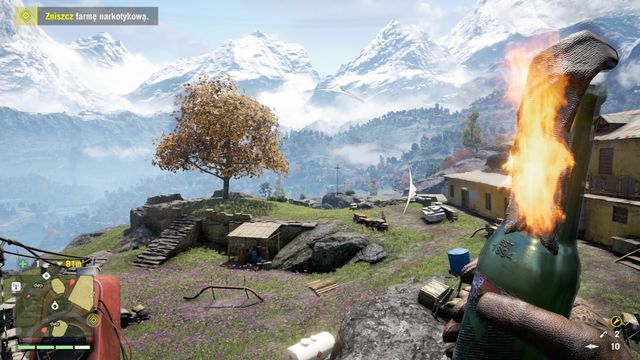 You may as well just throw the Molotov cocktails while making a flight above the plantation in a buzzer however you need to watch out for the accurate eye of the sniper. - Burn it Down (choosing Sabal) - Main Quests - Far Cry 4 - Game Guide and Walkthrough