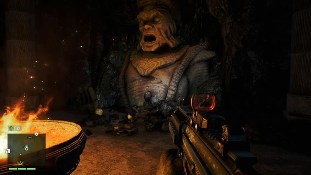 You can enter the cave through a small hole in the ground (use the hook) - Southern and central Kyrat - Lost Letters - Far Cry 4 - Game Guide and Walkthrough