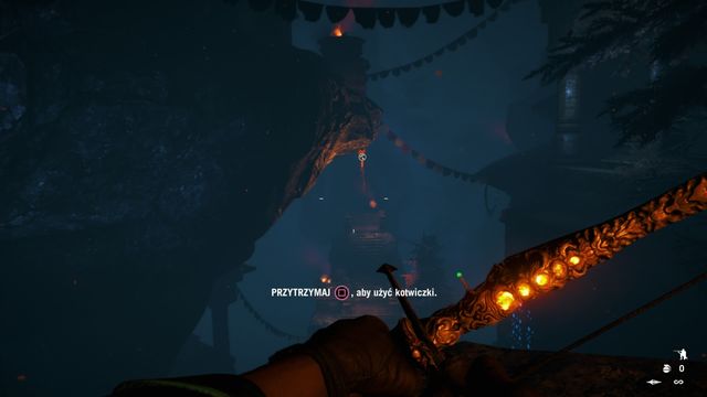 After using the hook, swing and jump onto the rock shelf. - Payback - Main Quests - Far Cry 4 - Game Guide and Walkthrough