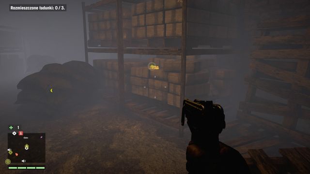 The spot where you plant the explosives has been highlighted in yellow. - Basic Chemistry (choosing Sabal) - Main Quests - Far Cry 4 - Game Guide and Walkthrough