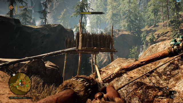 Set the wooden platforms on fire. - The Taken Wenja (Tensay the Shaman) - Walkthrough - Far Cry Primal - Game Guide and Walkthrough