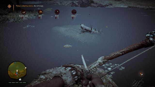You will easily find the fish by using Takkars talent. - Fly Like Bird (Urki the Thinker) - Walkthrough - Far Cry Primal - Game Guide and Walkthrough