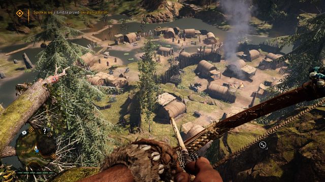 By attacking from above you can move between the rocks and fire at enemies from distance. - Fire Screamers Fort (Izila) - Forts - Far Cry Primal - Game Guide and Walkthrough