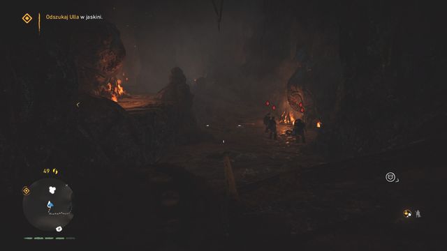 When you reach the place shown in the screenshot, avoid four enemies by climbing a ledge on the left - Udam Land - Walkthrough - Far Cry Primal - Game Guide and Walkthrough