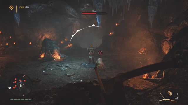 When Ull stands right under an icicle, shoot it. - Udam Land - Walkthrough - Far Cry Primal - Game Guide and Walkthrough
