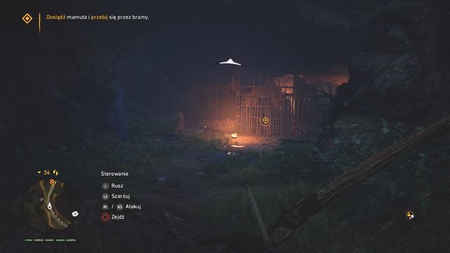 Use the mammoth to ram the gate. - Izila Land - Walkthrough - Far Cry Primal - Game Guide and Walkthrough