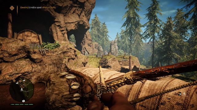 If you approach from the other side, you will get to the cage located in the lower part more quickly. - Izila Land - Walkthrough - Far Cry Primal - Game Guide and Walkthrough