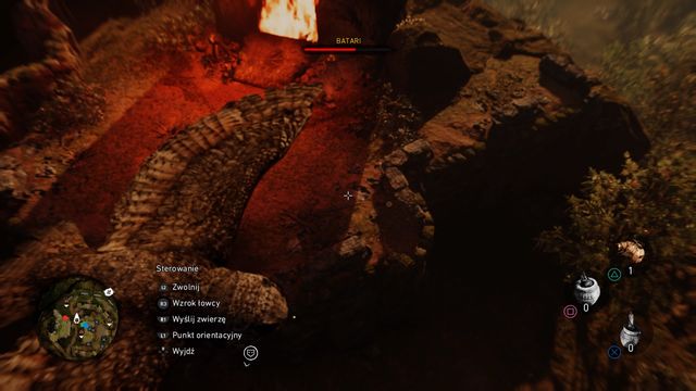 Use an owl to drop bombs on Batari. - Izila Land - Walkthrough - Far Cry Primal - Game Guide and Walkthrough