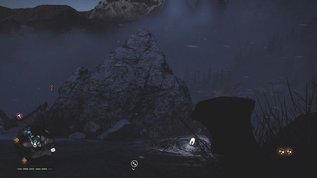 Near the claw point, above (you can climb up twice from the bottom) - Daysha Hands 11-20 - Northern Oros - Far Cry Primal - Game Guide and Walkthrough