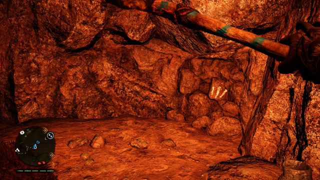 After you enter the grotto - destroy the stone obstacle - Daysha Hands 1-10 - Central Oros - Far Cry Primal - Game Guide and Walkthrough