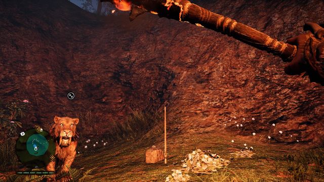 Next to a spear at the foot of the mountain - Wenja bracelets - Central Oros - Far Cry Primal - Game Guide and Walkthrough