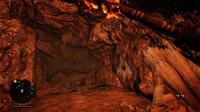 Head towards the painting icon on the map - Cave paintings - Southern Oros - Far Cry Primal - Game Guide and Walkthrough