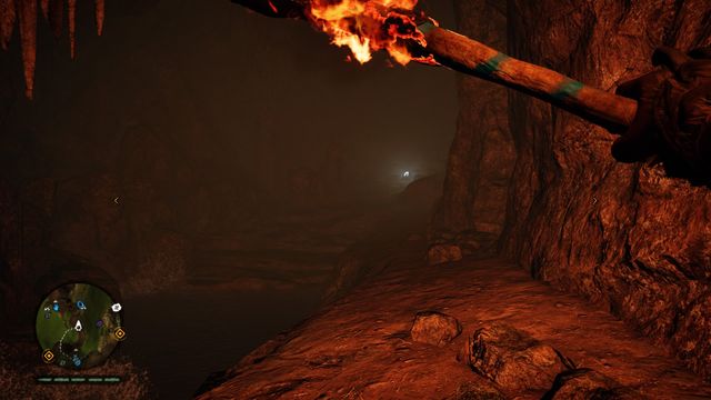 It is hidden in the passage blocked with plants that you need to burn - Daysha Hands - Southern Oros - Far Cry Primal - Game Guide and Walkthrough
