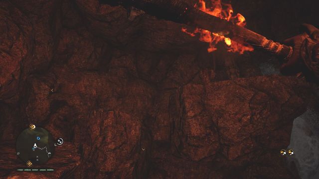 It can be found in the upper part of the cave - find a claw point next to the waterfall - Daysha Hands - Southern Oros - Far Cry Primal - Game Guide and Walkthrough
