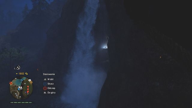 On a ledge behind the waterfall - Daysha Hands - Southern Oros - Far Cry Primal - Game Guide and Walkthrough