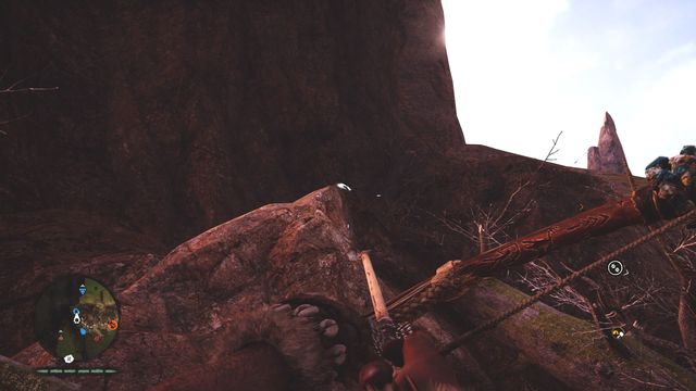 On a rock, beyond several obstacles - Daysha Hands - Southern Oros - Far Cry Primal - Game Guide and Walkthrough